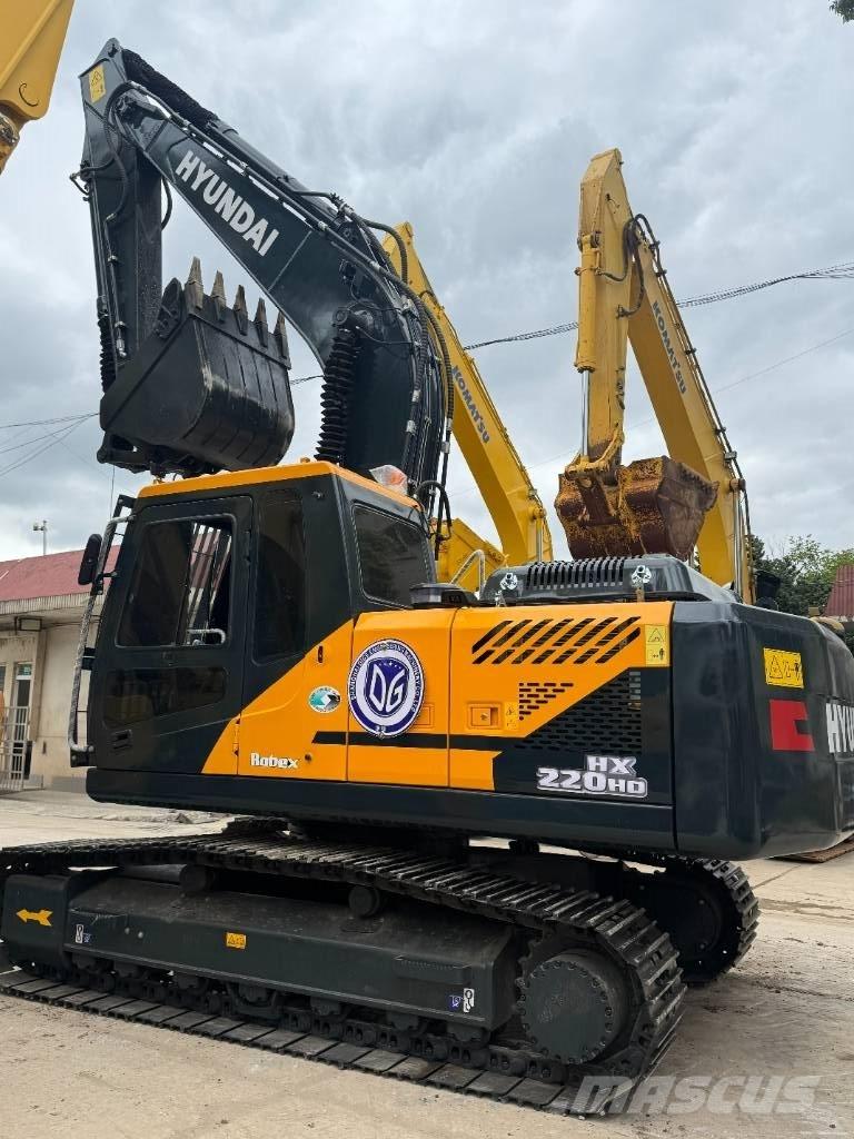 Hyundai HX220HD Pásová rýpadla