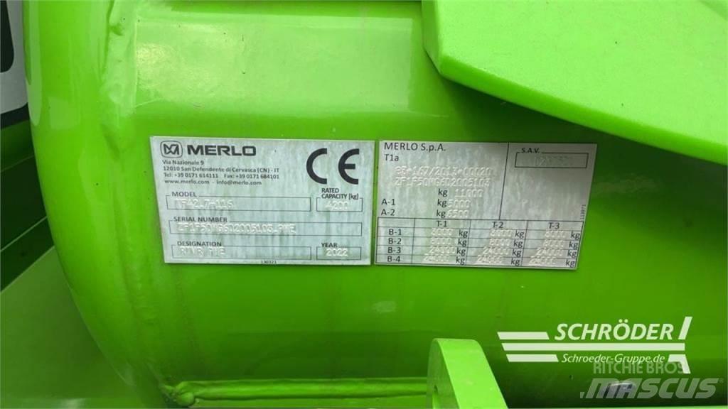 Merlo TF 42.7 - 116 Teleskopické nakladače pro zemědělství