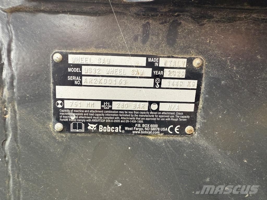 Bobcat WS 32 Ostatní komponenty