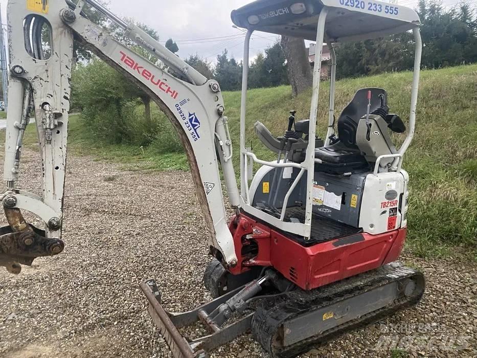 Takeuchi TB 215 R Mini rýpadla < 7t