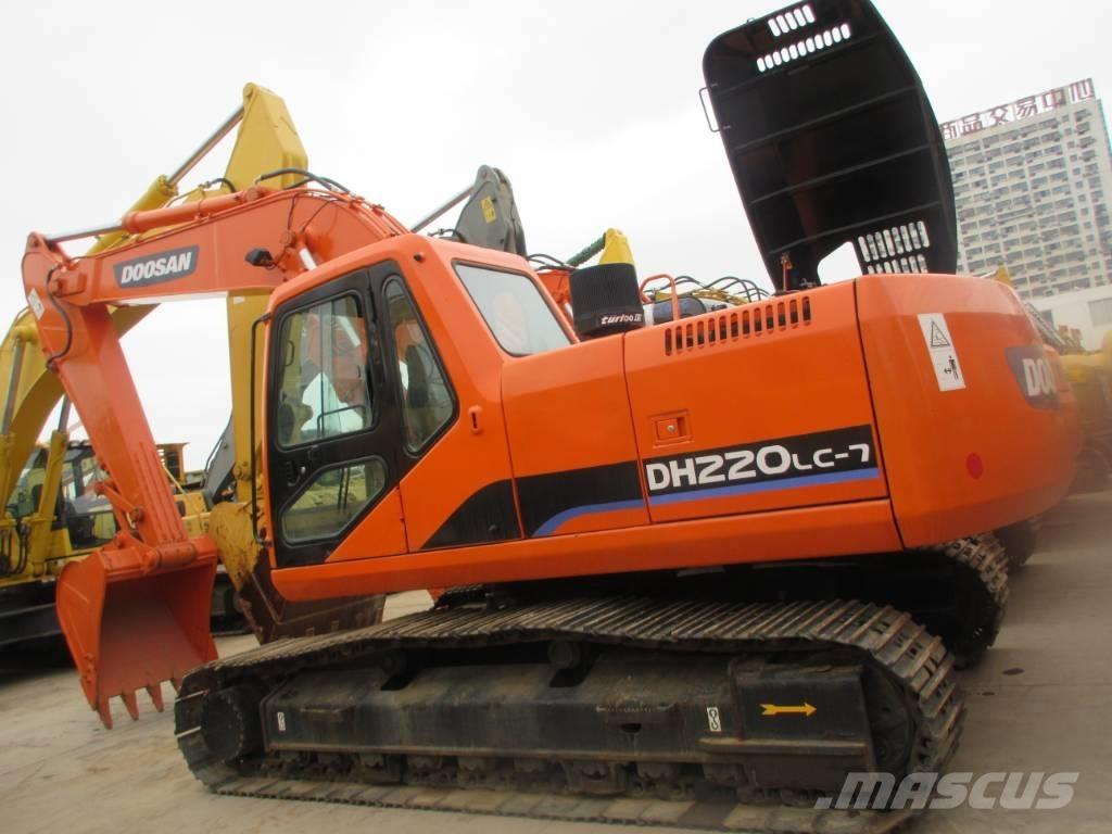 Doosan DH 220 LC-7 Pásová rýpadla