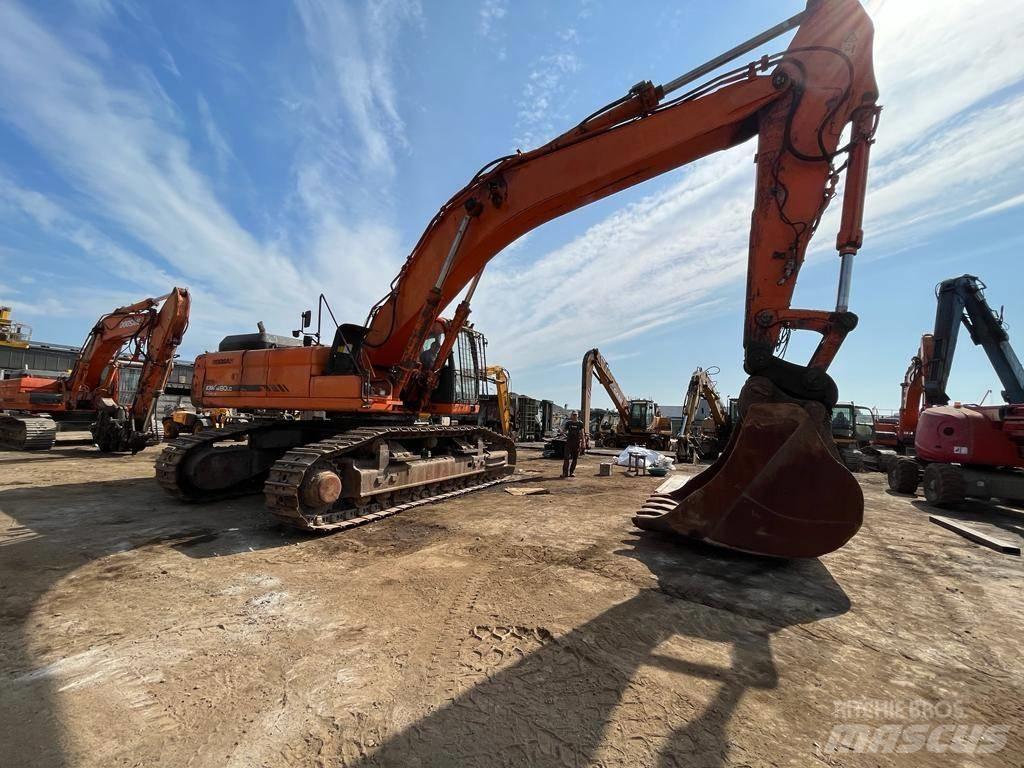 Doosan DX 480 LC Pásová rýpadla