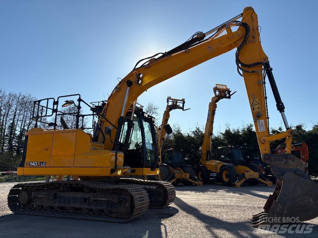 JCB 140 X Pásová rýpadla