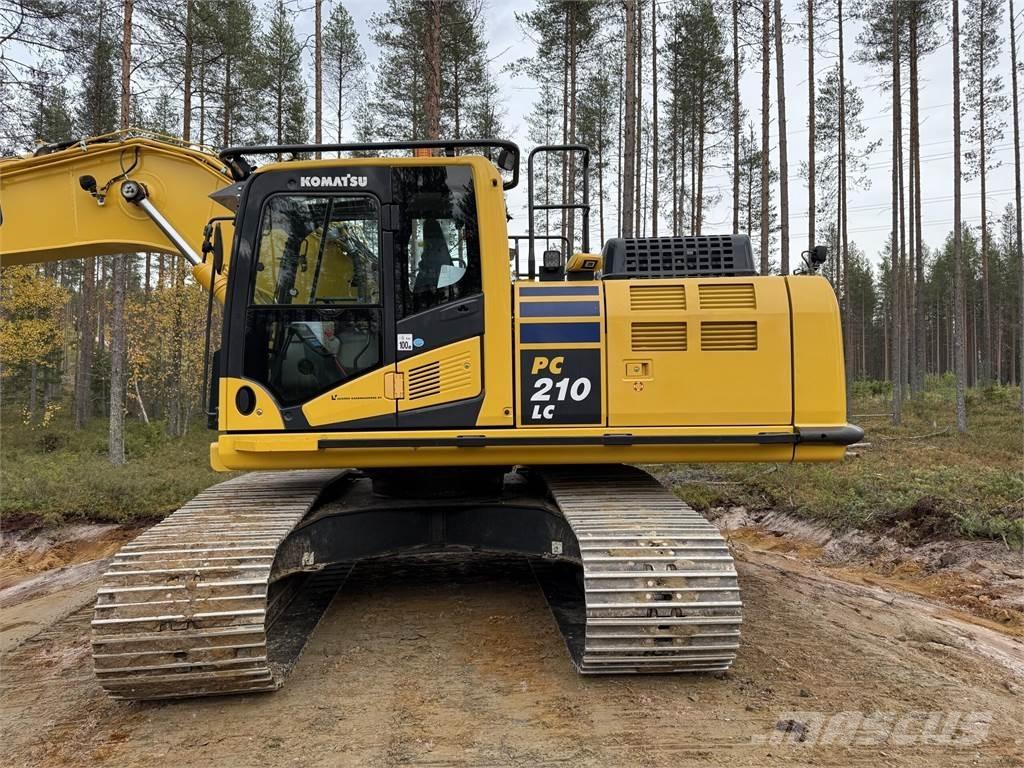 Komatsu PC 210 LC Pásová rýpadla