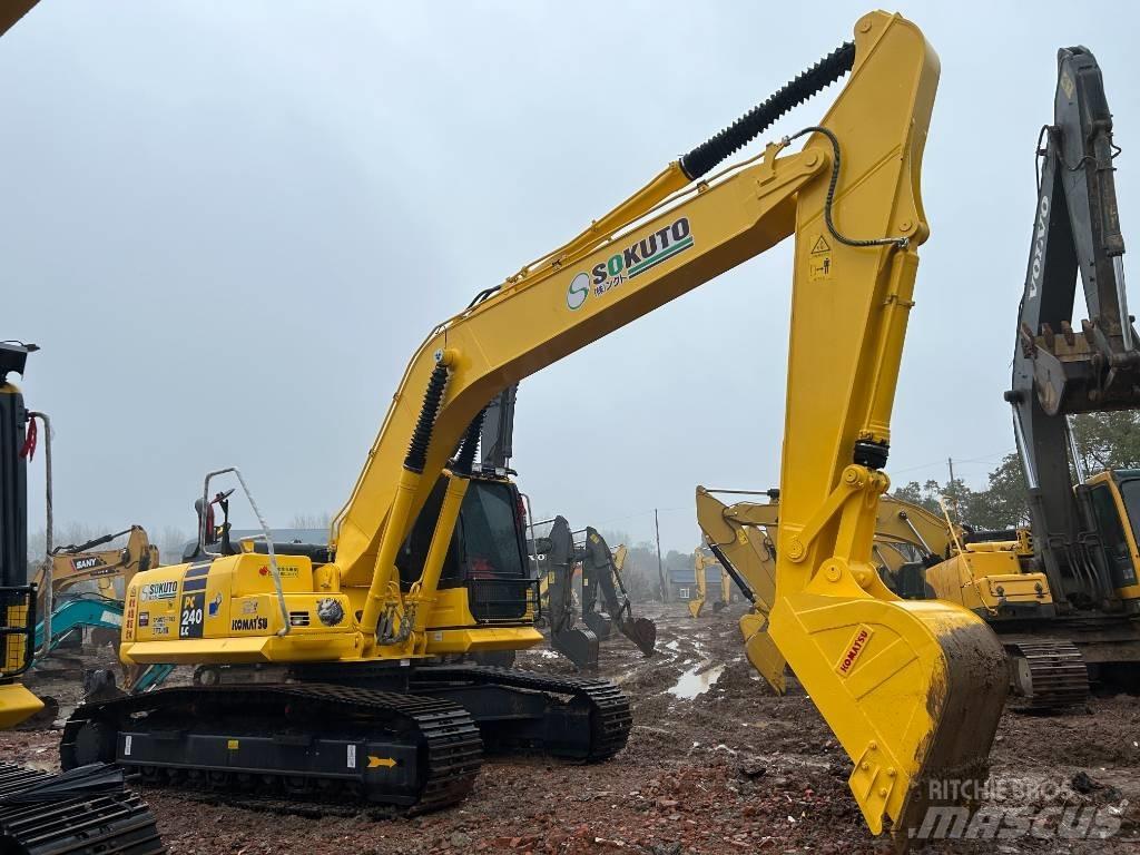 Komatsu PC 240 LC Pásová rýpadla