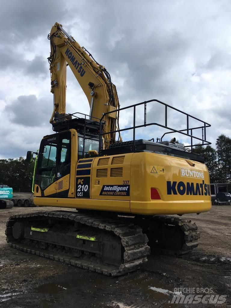 Komatsu PC210LCi-11 Pásová rýpadla