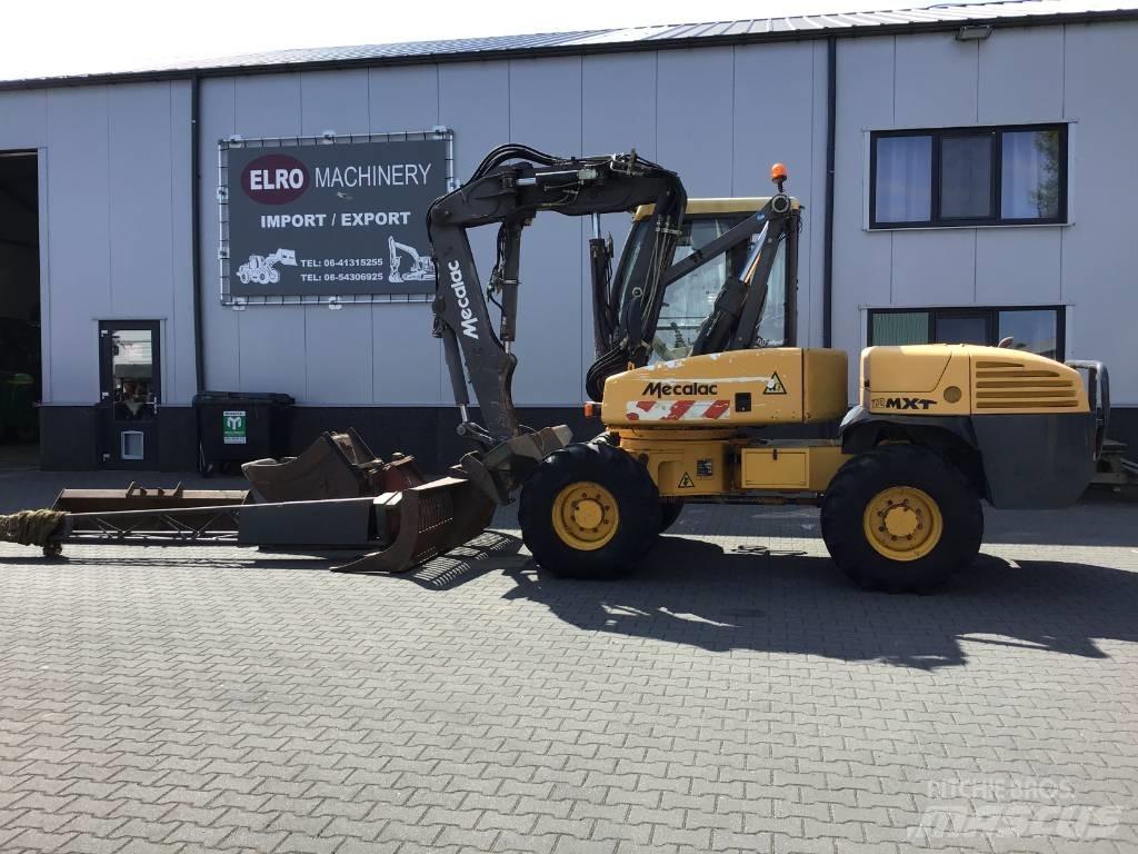 Mecalac 12 MXT Kolová rýpadla