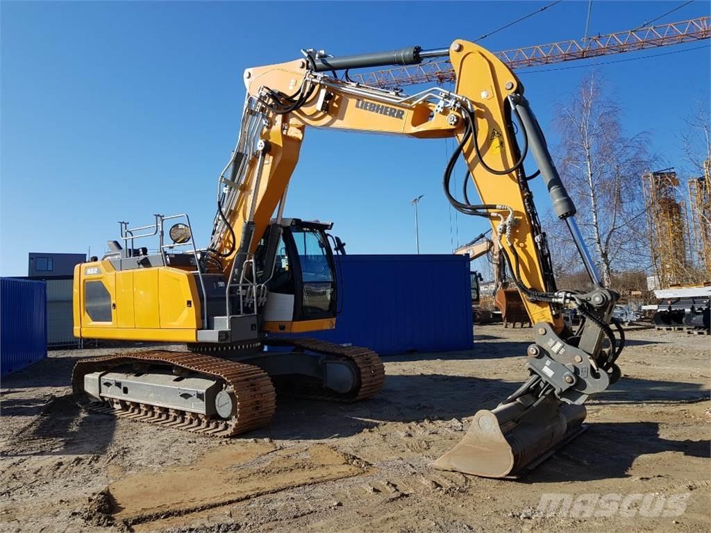 Liebherr R922 Pásová rýpadla