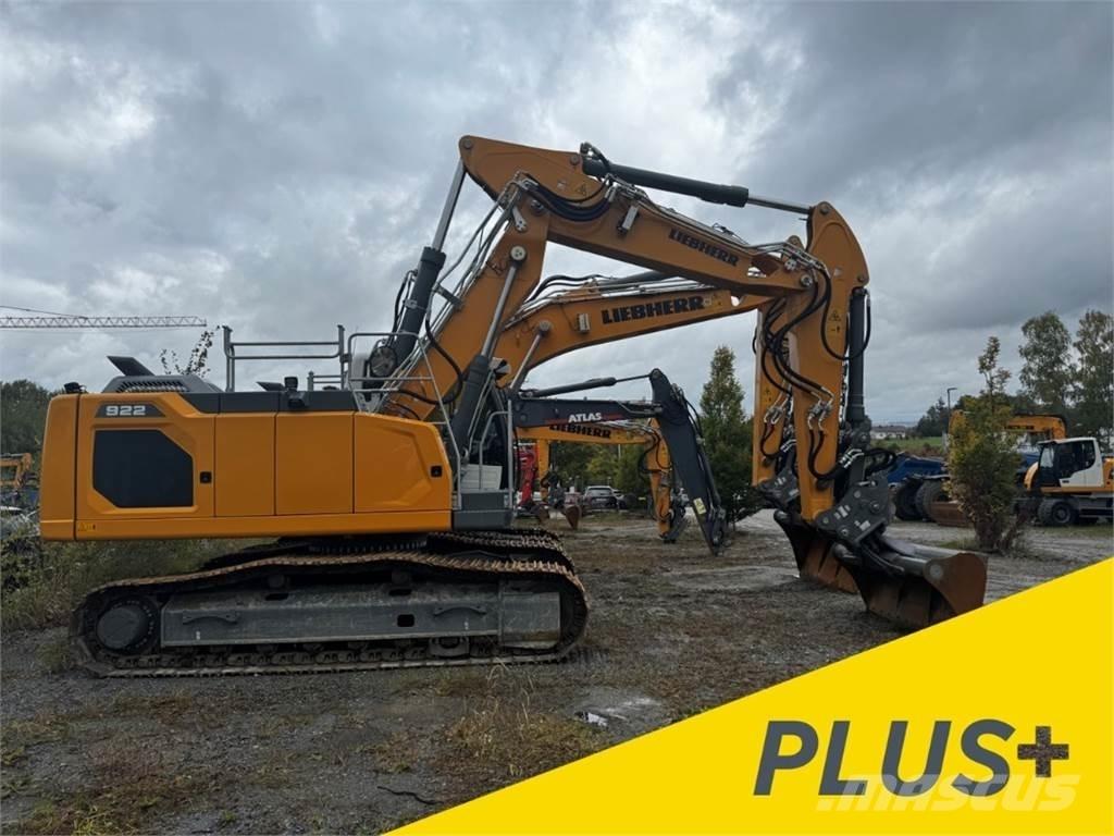 Liebherr R922 Pásová rýpadla