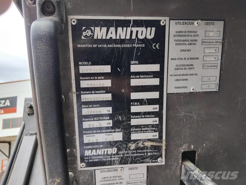 Manitou MRT1635 Teleskopické manipulátory