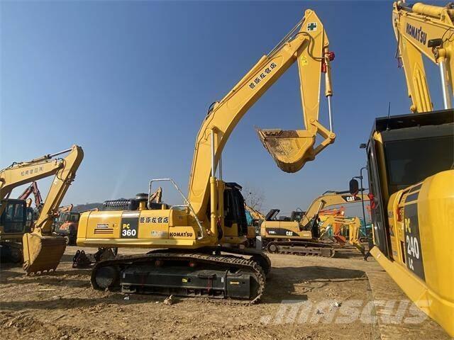 Komatsu PC 360 Pásová rýpadla