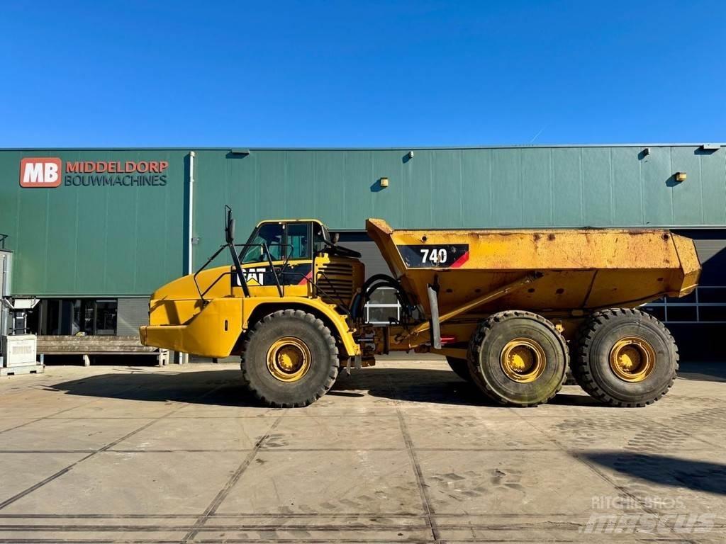 CAT 740 Kloubové dempry