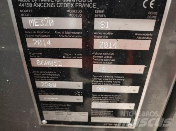 Manitou ME320 Terénní vysokozdvižné vozíky