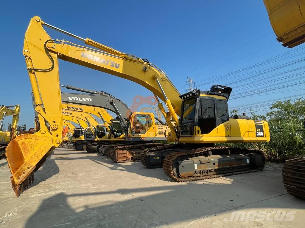 Komatsu PC 360-7 Pásová rýpadla