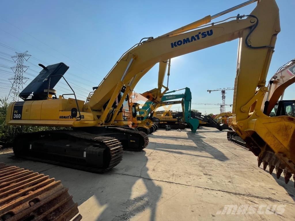 Komatsu PC 360-7 Pásová rýpadla