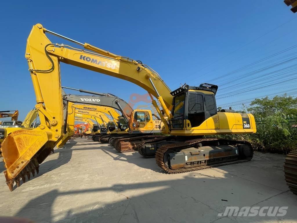 Komatsu PC 360-7 Pásová rýpadla