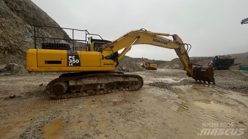 Komatsu PC 350-8 Pásová rýpadla