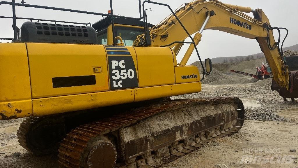 Komatsu PC 350-8 Pásová rýpadla