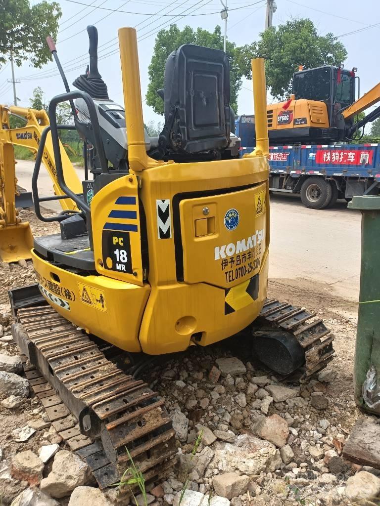 Komatsu PC 18 Pásová rýpadla