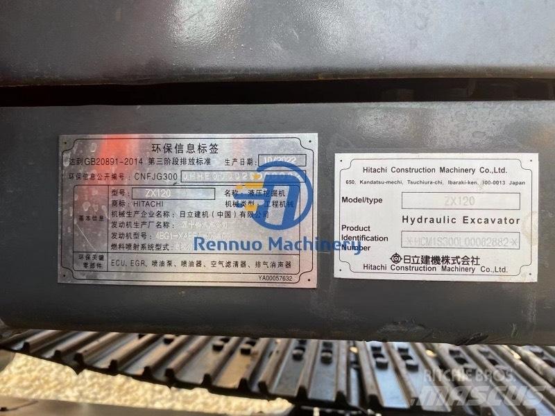 Hitachi ZX 120 Pásová rýpadla