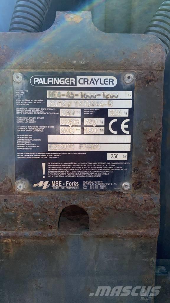 Palfinger F3-203 PX Dieselové vozíky