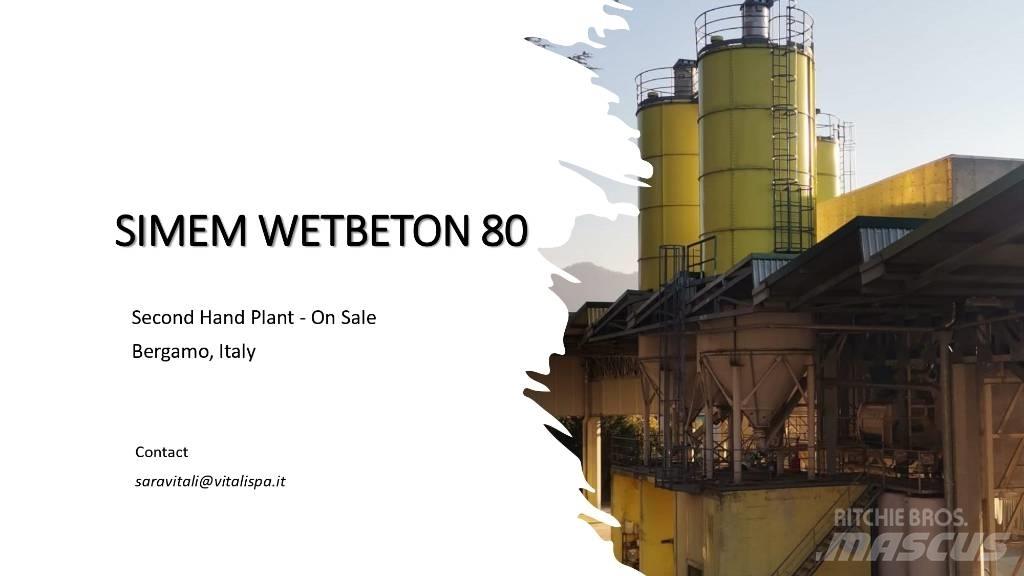  SIMEM WETBETON 80 Dávkovače betonu