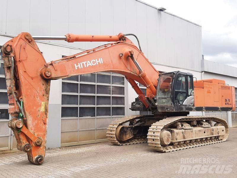Hitachi ZX 870 LCH-5 Pásová rýpadla