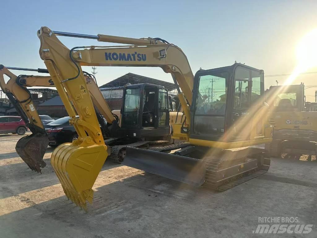 Komatsu PC 60 Pásová rýpadla