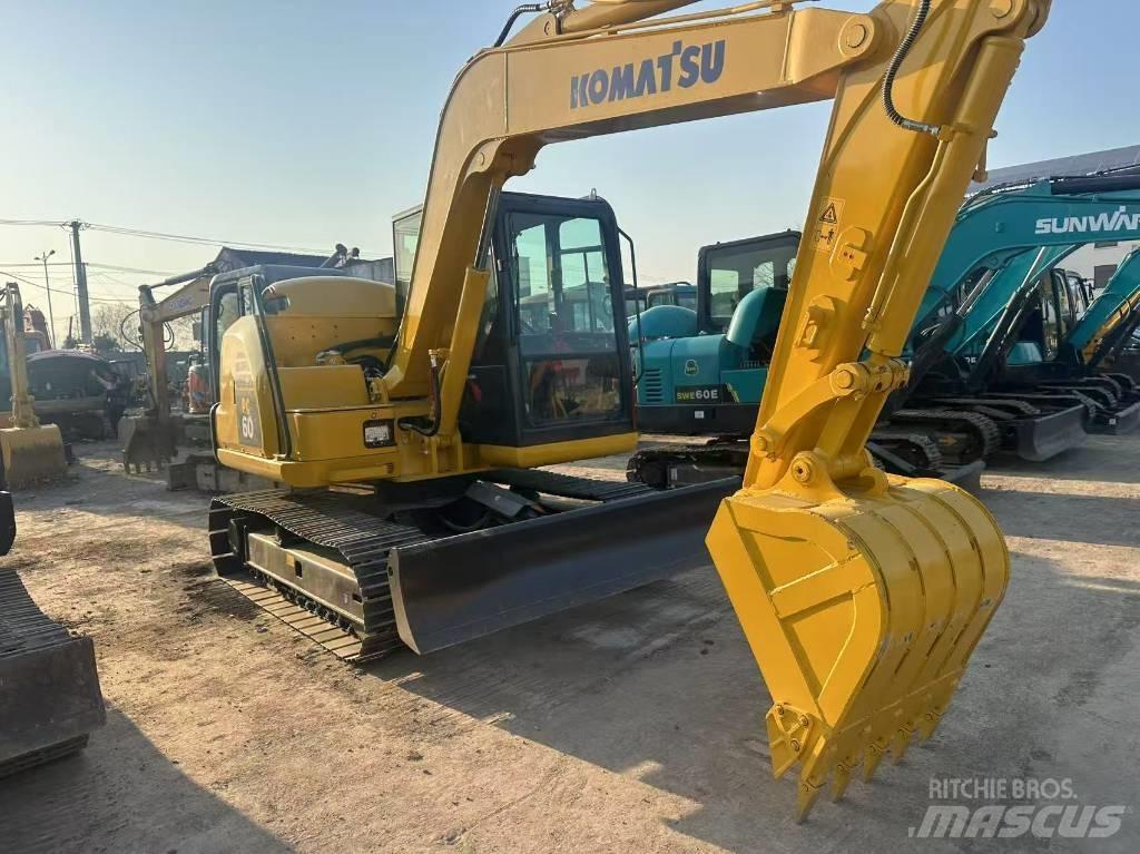 Komatsu PC 60 Pásová rýpadla