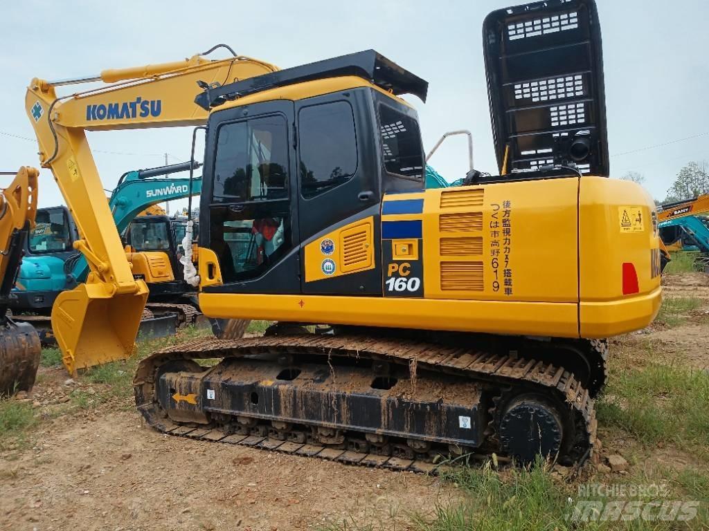 Komatsu PC 160 Pásová rýpadla