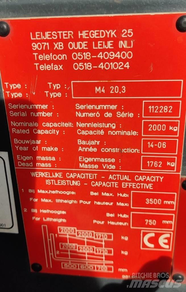Moffett-kooi M4 Závěsné vysokozdvižné vozíky