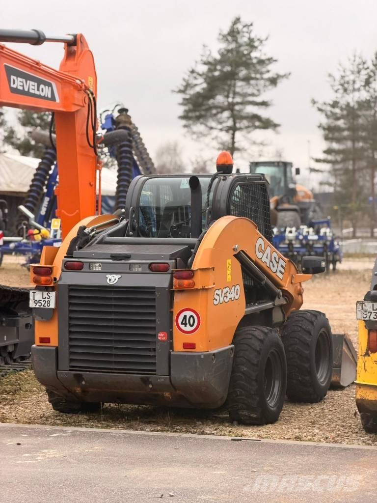 CASE SV 340 Smykem řízené nakladače