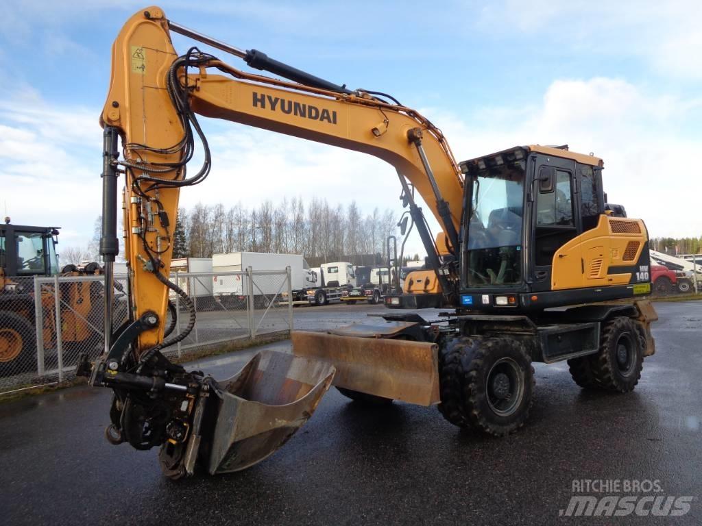 Hyundai HW 140 Kolová rýpadla