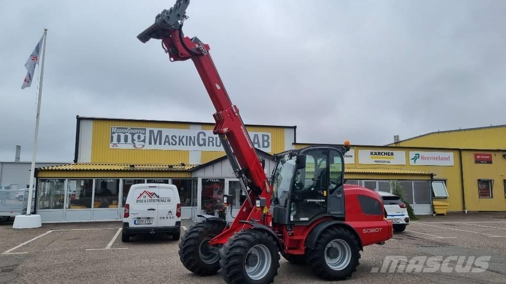 Weidemann 5080T Teleskopické kolové nakladače