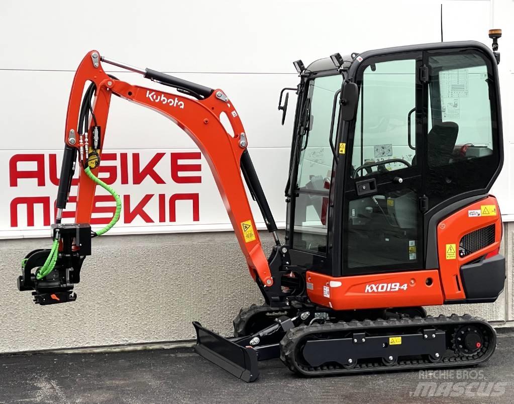 Kubota KX 019-4 Mini rýpadla < 7t