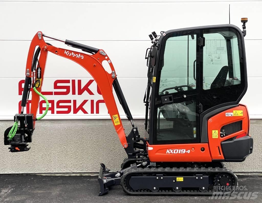 Kubota KX 019-4 Mini rýpadla < 7t