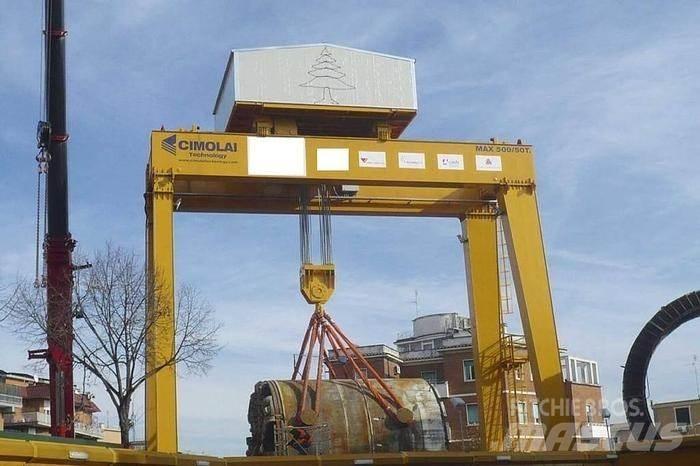  CIMOLAI RGC500Ton Mostové a portálové jeřáby