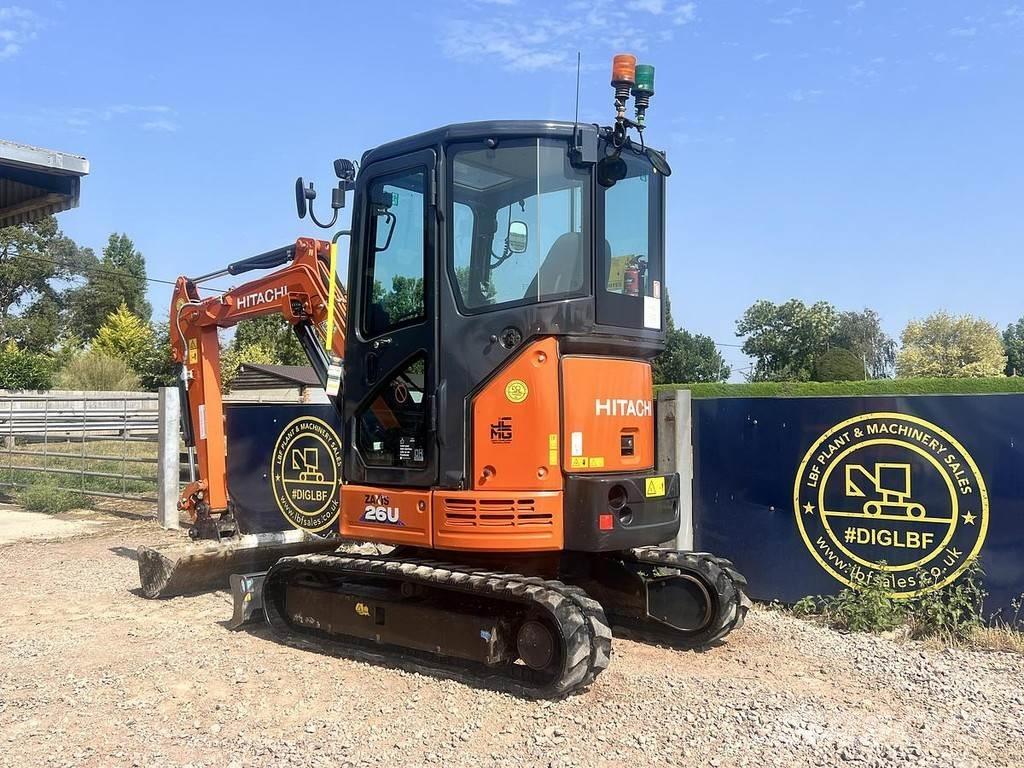 Hitachi ZX26U Speciální bagry