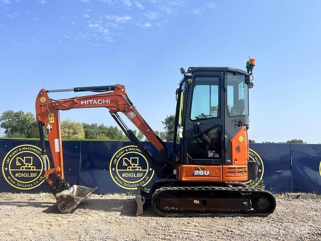Hitachi ZX26U Speciální bagry