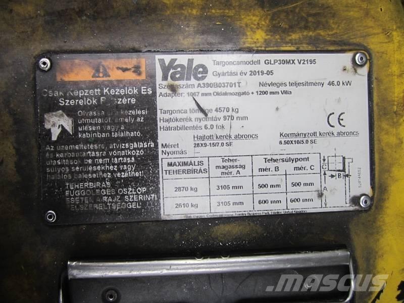 Yale GLP30MX LPG vozíky