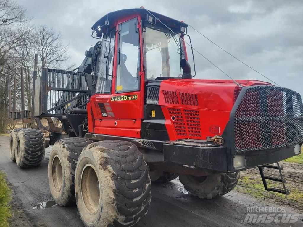 Komatsu 865 Vyvážecí traktory