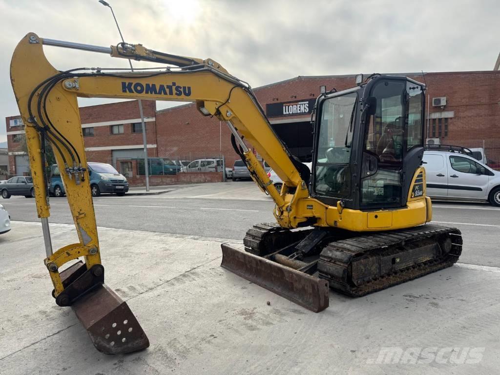 Komatsu PC 55 MR Pásová rýpadla