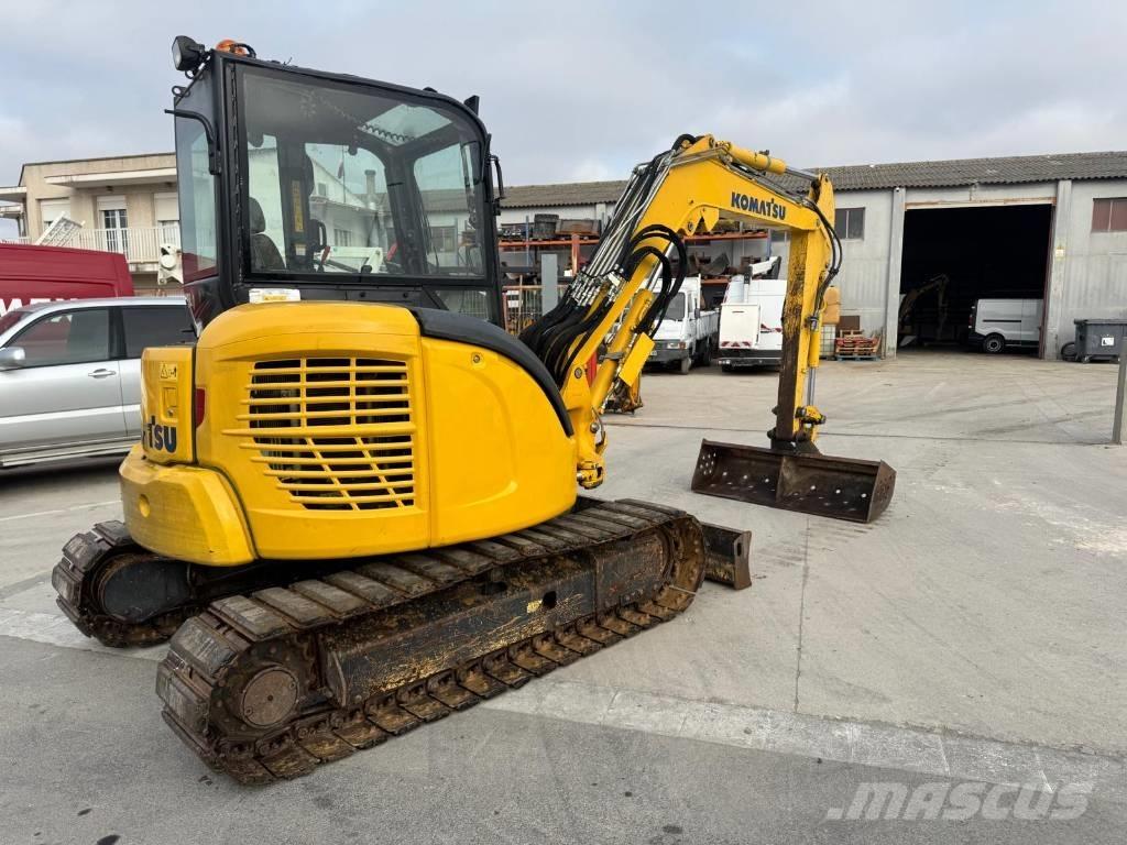 Komatsu PC 55 MR Pásová rýpadla