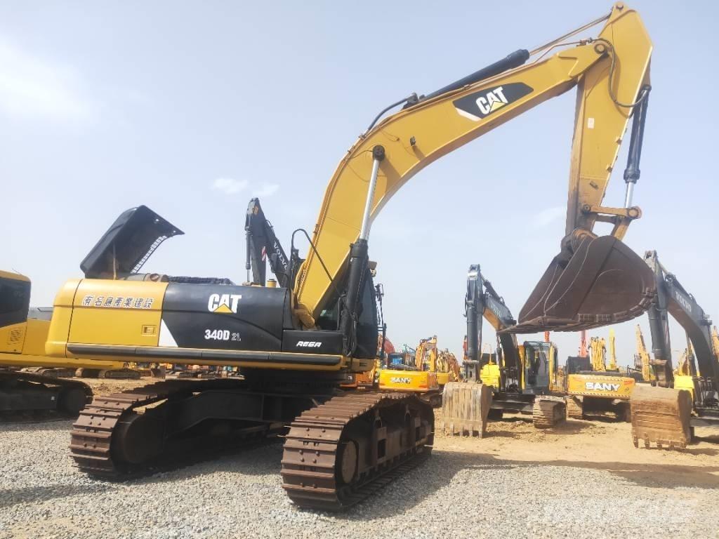 CAT 340DL Pásová rýpadla