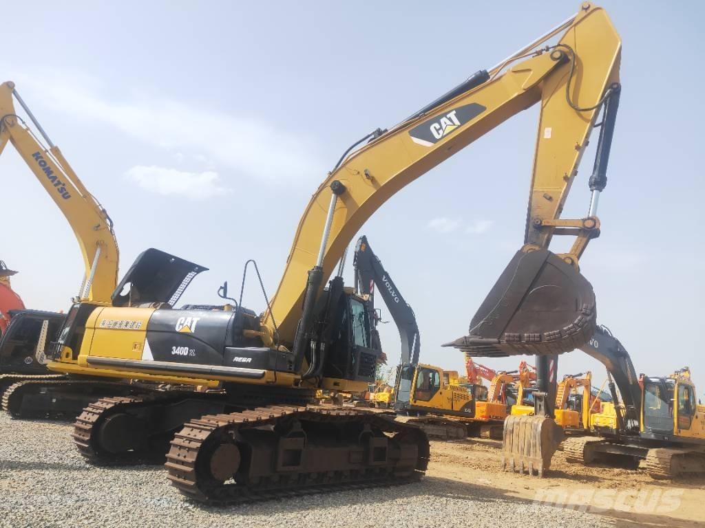 CAT 340DL Pásová rýpadla