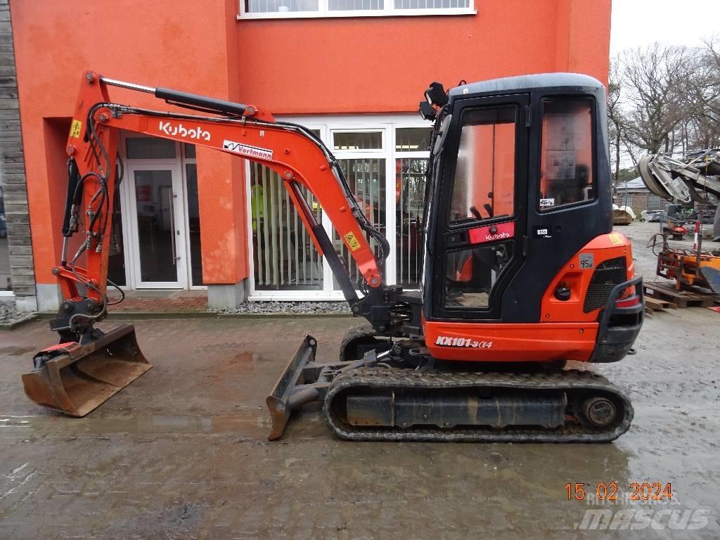 Kubota 101-3 Mini rýpadla < 7t