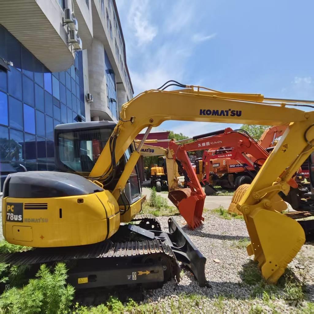 Komatsu pc78 Pásová rýpadla