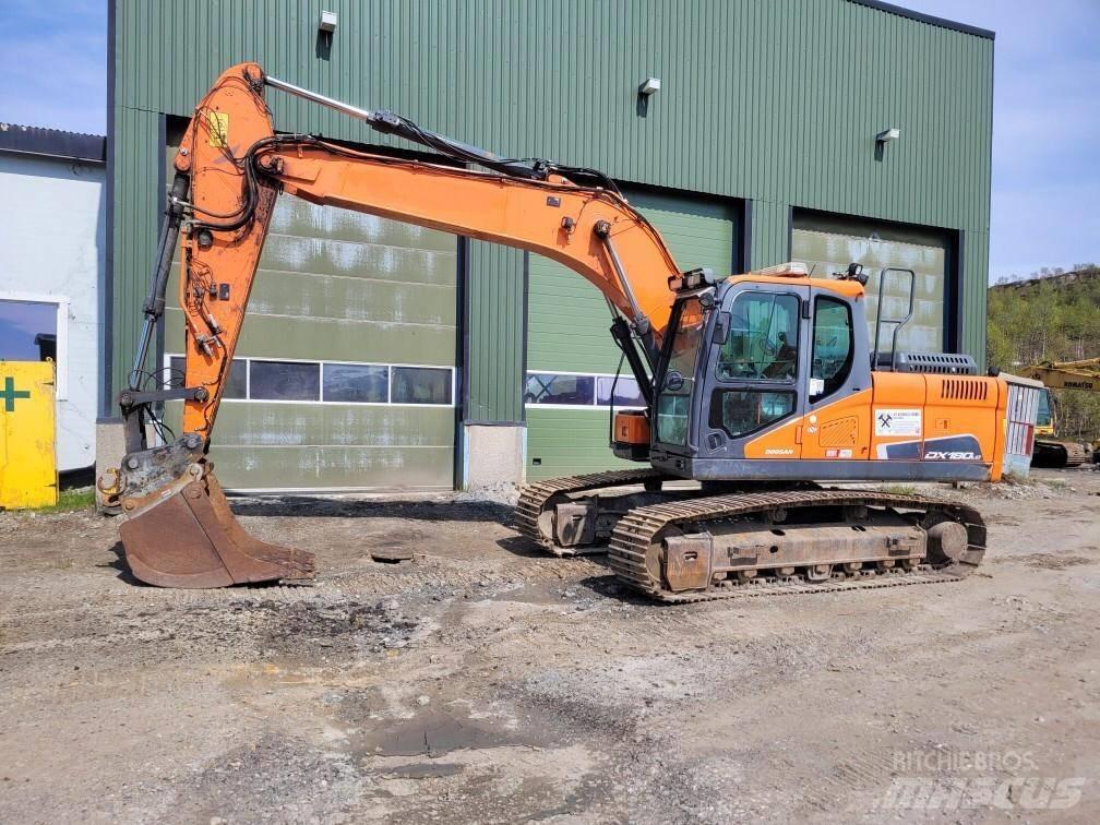 Doosan DX 180 LC Pásová rýpadla
