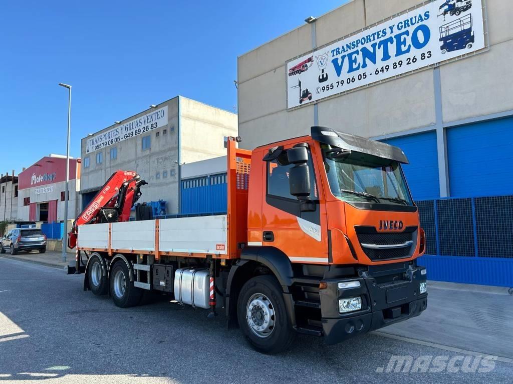 Iveco Stralis 420 Autojeřáby, hydraulické ruky