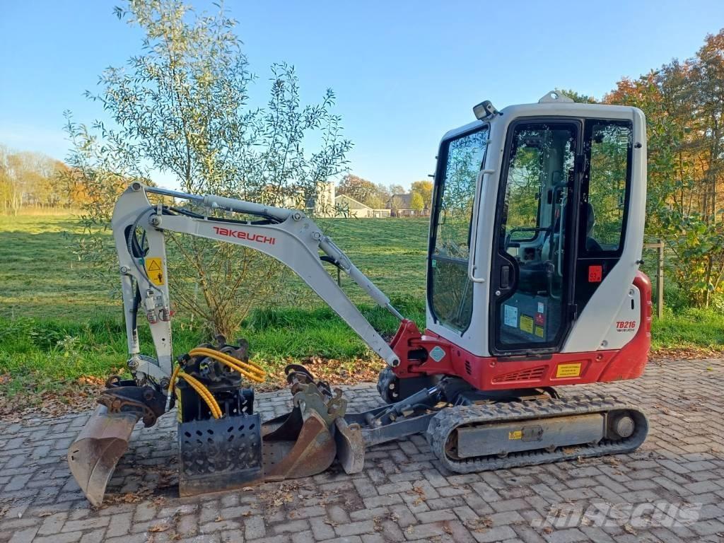 Takeuchi TB 216 Mini rýpadla < 7t